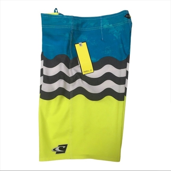 O’NEILL Jordy Smith Jordy Freak Board Shorts 31” NEW - Picture 4 of 8